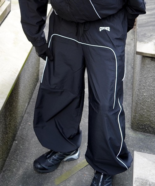 GUIDER パンツ 「GUIDER」リフレクター ナイロントラックパンツ