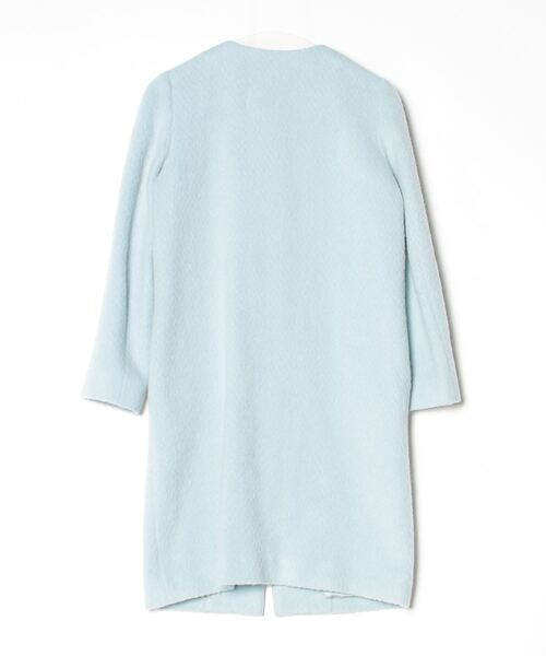 UNITED ARROWS（ユナイテッドアローズ） ノーカラーコート 36 ブルー