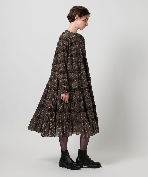 Pheeta（フィータ） ワンピース 「Pheeta」Billie ミモレ丈 プリント