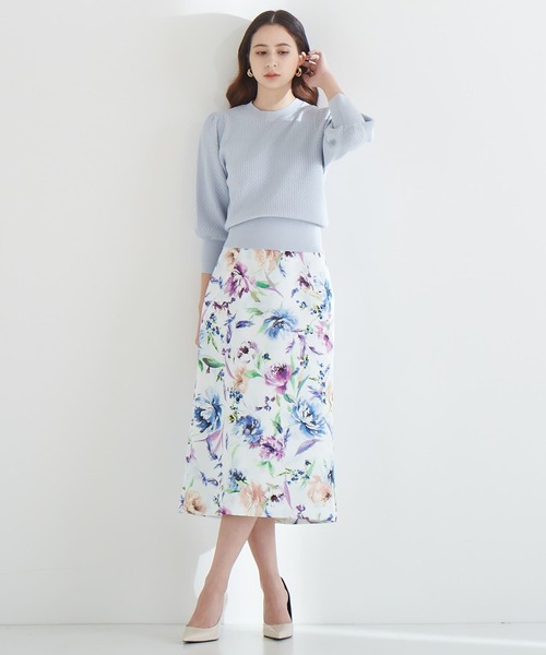 「TIARA」 タイトスカート 3 ピンク レディース_画像5