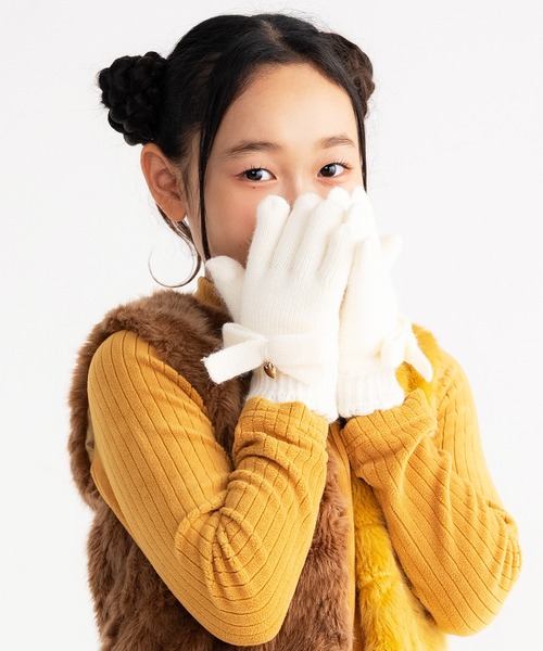 A BATHING APE（アベイシングエイプ） 手袋 BABY MILO WOOL MIX KNIT