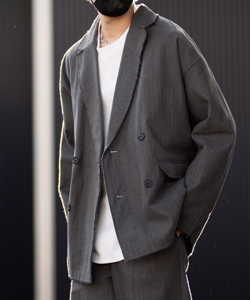 CLEL（クレイル） チェスターコート M ブラック メンズ : ZOZOTOWN