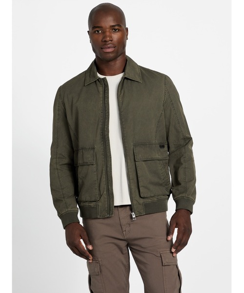 GUESS（ゲス） ブルゾン アウター OUTDOORS Vintage Jacket ジャケット 