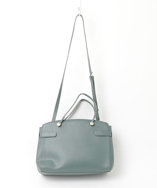 フルラ FURLA レザー グリーン バッグ ショルダーバッグ レディース【中古】 FURLA（フルラ） ワンポイント2WAYバッグ - グリーン レディース