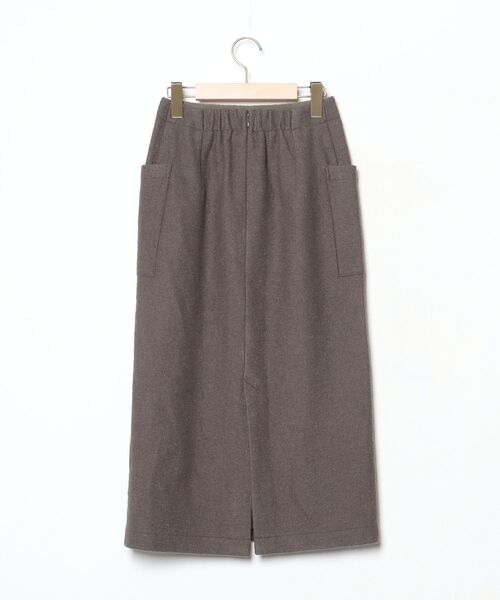 「Demi-Luxe BEAMS」 ロングスカート 36 グレー レディース_画像2
