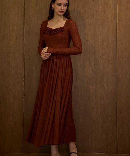 ERADIE エラディエ　ワンピース ERADIE（エラディエ） ワンピース Tweed jumper dress ツイード