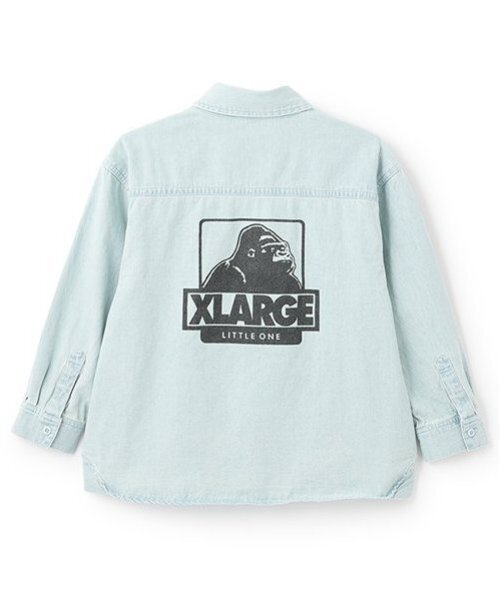 「XLARGE KIDS」 「KIDS」長袖シャツ 130cm ピンク キッズ_画像8