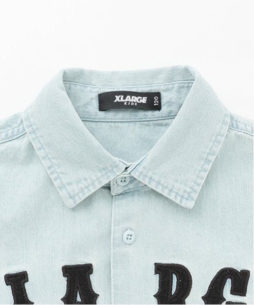 「XLARGE KIDS」 「KIDS」長袖シャツ 130cm ピンク キッズ_画像9