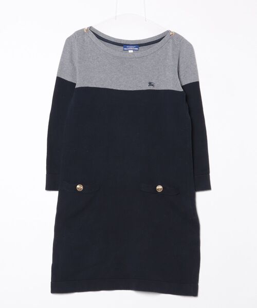 【BURBERRY】未使用ニットワンピース10Y 140cm BURBERRY】未使用ニットワンピース10Y 140cm