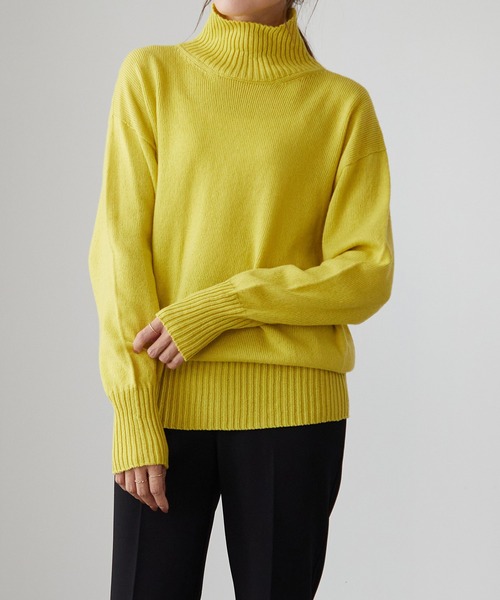 「for/c」 長袖ニット L チャコール レディース_画像5