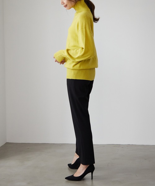 「for/c」 長袖ニット L チャコール レディース_画像7