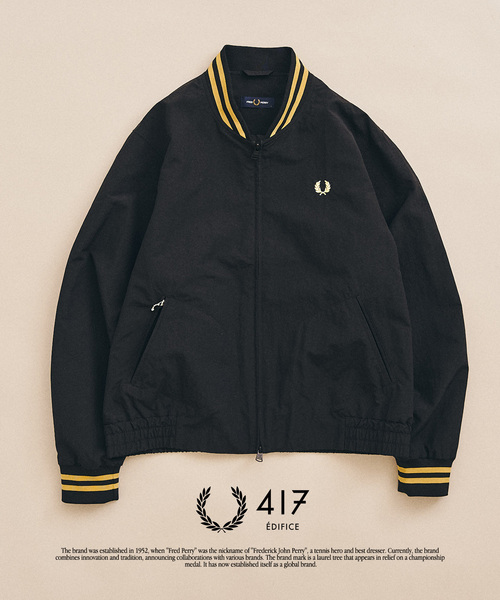 【英国製】FRED PERRY フレッドペリー ボンバージャケット ブラック フレッドペリー FREDPERRY ジャケット ボンバージャケット