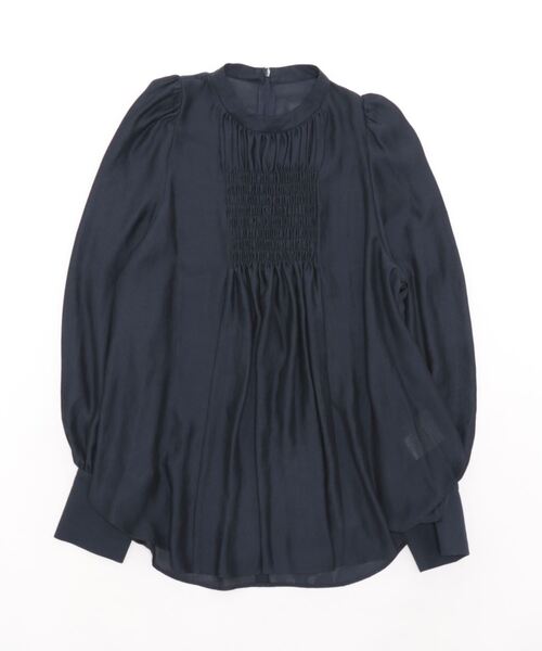 「TIARA」 長袖ブラウス FREE ネイビー レディース_画像2