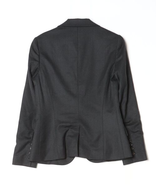 定価9万 theory luxe 高級ウール ジャケット ネイビー 38 luxe theory