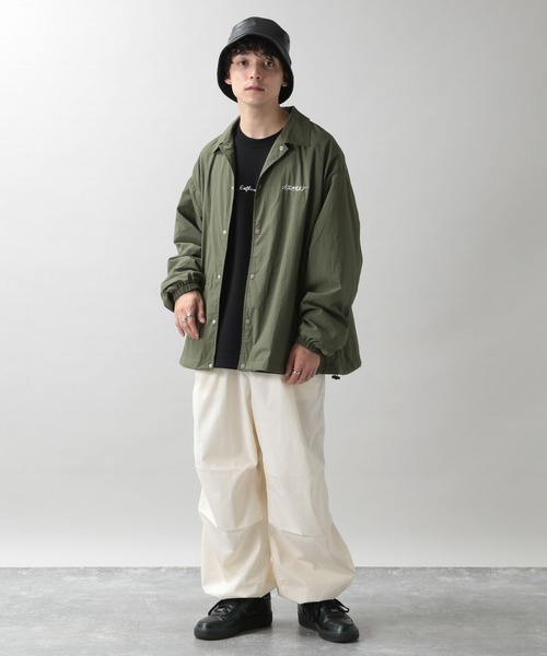 「RAGEBLUE」 ナイロンブルゾン MEDIUM カーキ メンズ_画像3