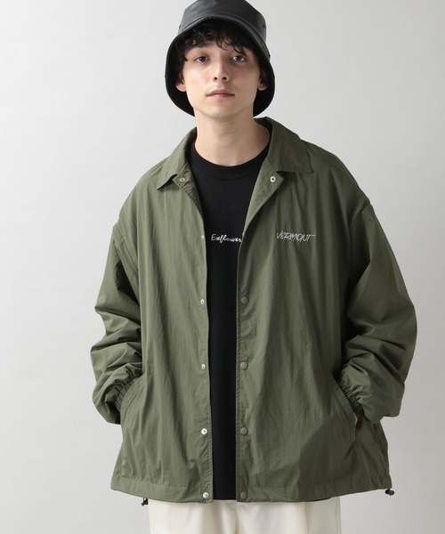 「RAGEBLUE」 ナイロンブルゾン MEDIUM カーキ メンズ_画像6