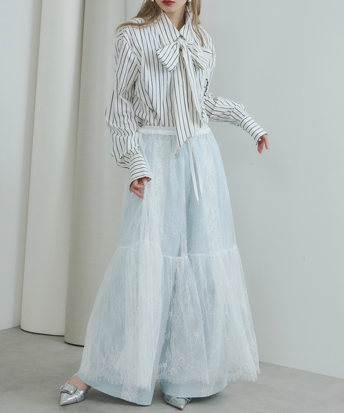 「VIOLETTA」 スカート S ホワイト レディース_画像3