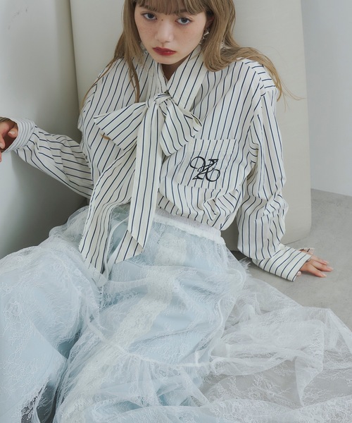 「VIOLETTA」 スカート S ホワイト レディース_画像4