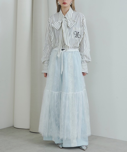 「VIOLETTA」 スカート S ホワイト レディース_画像5