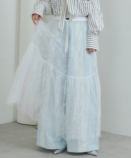 「VIOLETTA」 スカート S ホワイト レディース_画像6