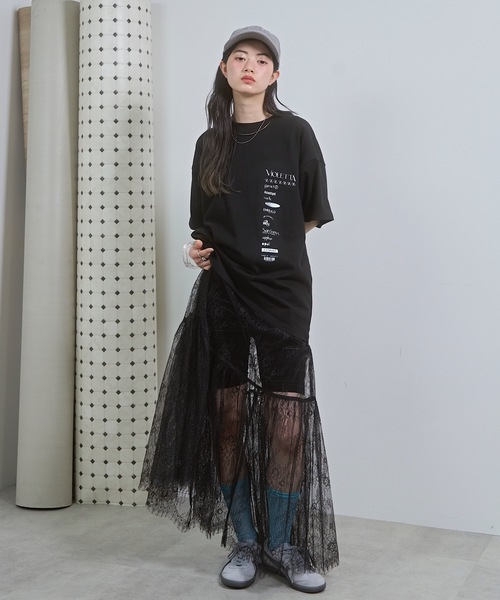 「VIOLETTA」 スカート S ホワイト レディース_画像9