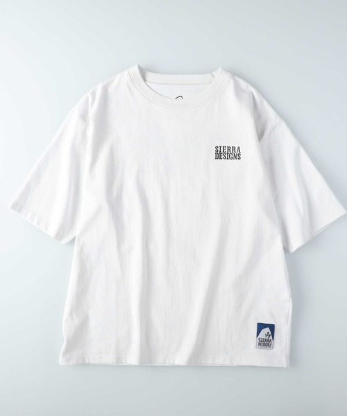 「SIERRA DESIGNS」 半袖Tシャツ M ホワイト メンズ_画像6