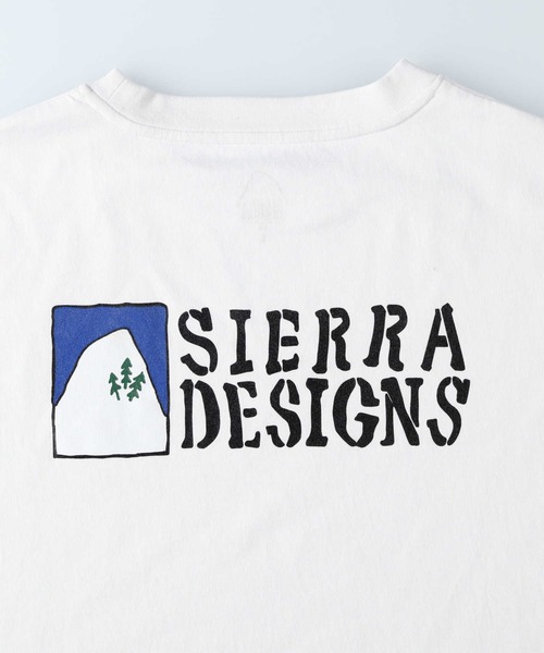 「SIERRA DESIGNS」 半袖Tシャツ M ホワイト メンズ_画像7