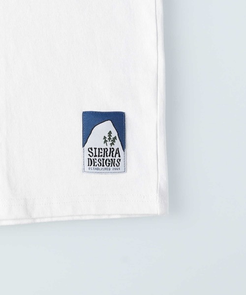「SIERRA DESIGNS」 半袖Tシャツ M ホワイト メンズ_画像8