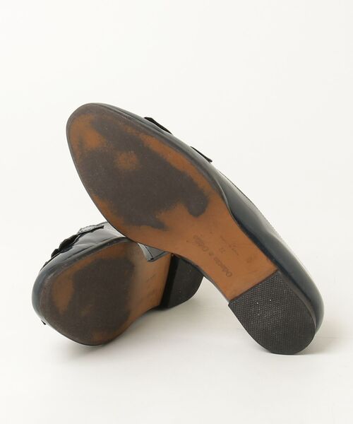 「ODETTE E ODILE」 フラットパンプス 22cm ネイビー レディース_画像3