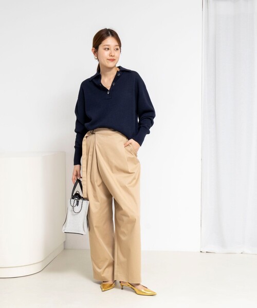 NOLLEY'S（ノーリーズ） ニット セーター 「手洗い可能」ギマコットン
