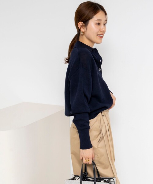 NOLLEY'S（ノーリーズ） ニット セーター 「手洗い可能」ギマコットン