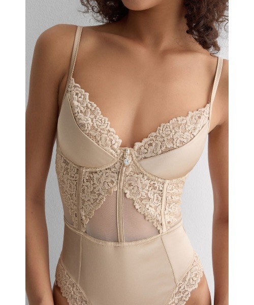 Intimissimi（インティミッシミ） Silky Flowers Carioca ボディスーツ