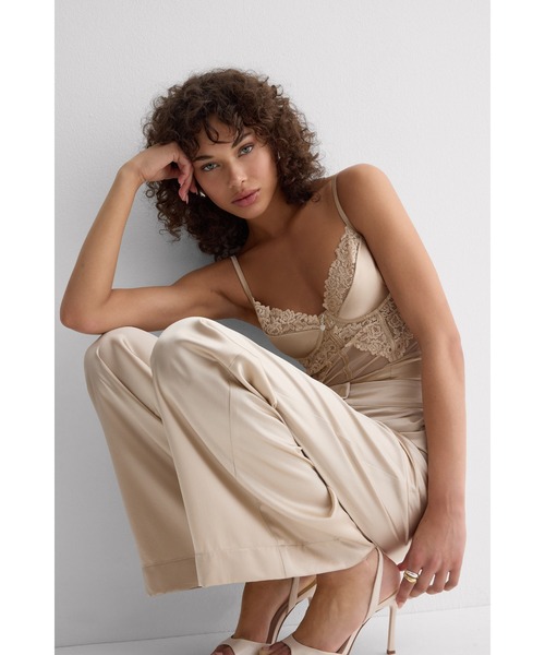 c*m様 【美品】house on the hill ボディスーツ　flower Pretty Flowers Vネック ボディスーツ | Intimissimi