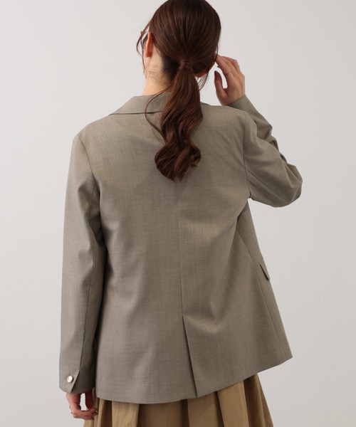 「saloon」 テーラードジャケット SMALL グレー レディース_画像9