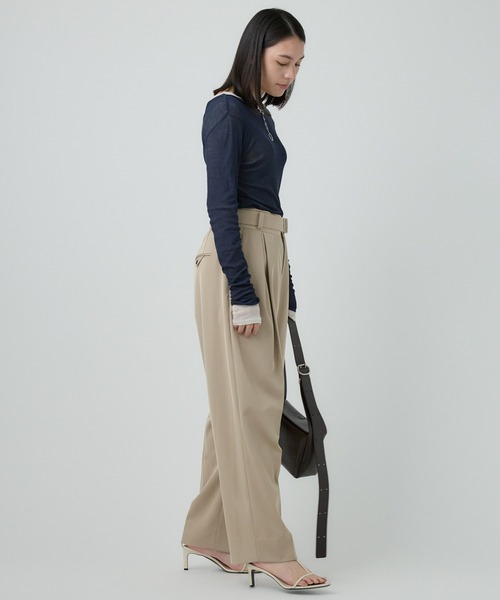 「Chaos」 長袖カットソー FREE ミント レディース_画像6