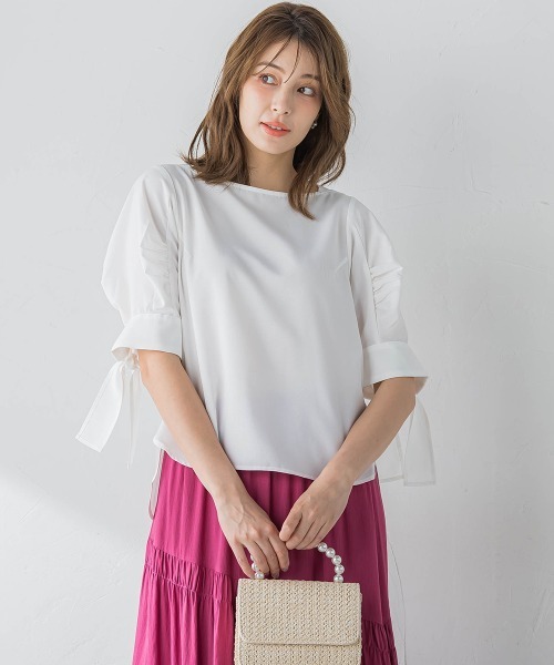 「ketty」 半袖ブラウス M グリーン レディース_画像4