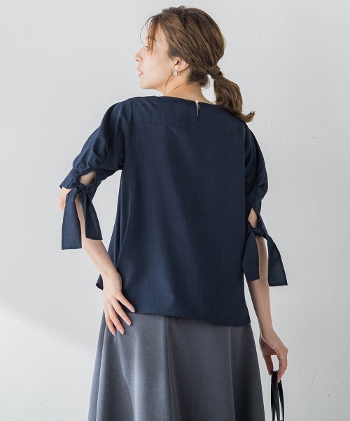 「ketty」 半袖ブラウス M グリーン レディース_画像9