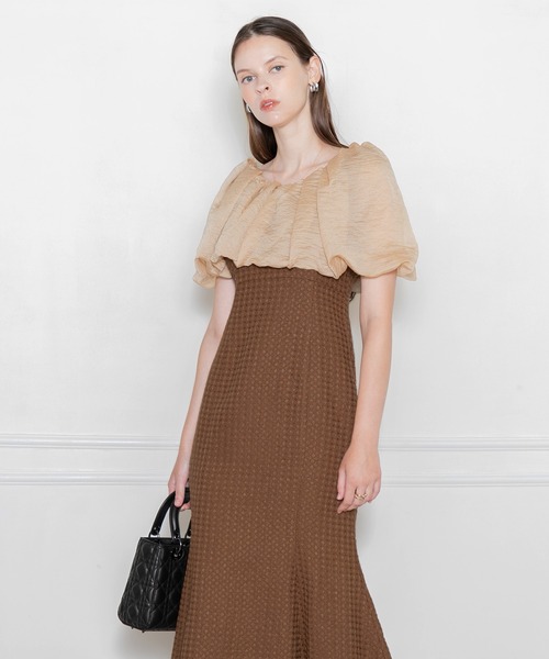 「Leja」 ノースリーブワンピース LARGE ブラック レディース_10
