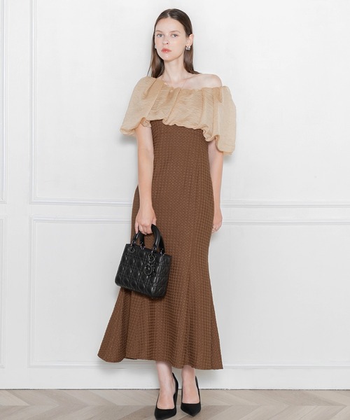 「Leja」 ノースリーブワンピース LARGE ブラック レディース_14