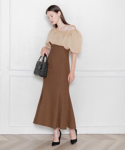 「Leja」 ノースリーブワンピース LARGE ブラック レディース_15
