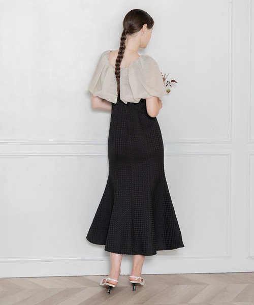 「Leja」 ノースリーブワンピース LARGE ブラック レディース_18