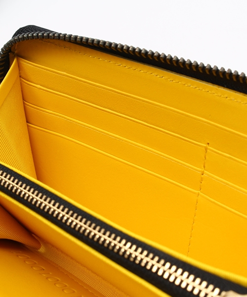 JAM HOME MADE（ジャムホームメイド） 財布 牛革 レザー イエロー