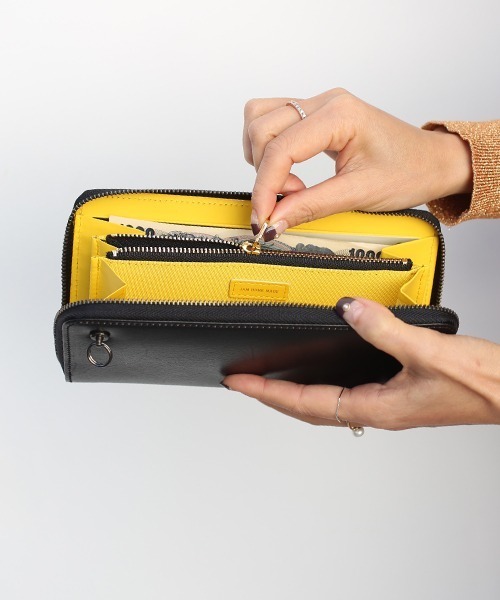 JAM HOME MADE（ジャムホームメイド） 財布 牛革 レザー イエロー