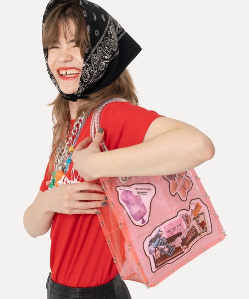 HEY!MrsROSE トートバッグ HEY! Mrs ROSE(ヘイ！ミセスローズ)Pockets