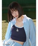 キャミソール 「MLB」レイヤードカップイントップスの詳細画像1