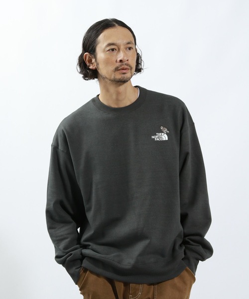 THE NORTH FACE」 スウェットカットソー LARGE ブラック メンズ 【公式 