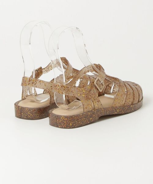 「melissa」 フラットサンダル 23cm ブラウン レディース_画像2