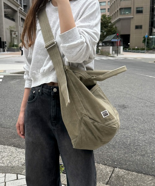 「CANAL JEAN」 「TRIFFER」2WAYバッグ ONE SIZE カーキ レディースの画像