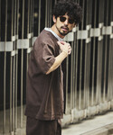 シャツ 半袖 LINEN COTTON V N...の詳細画像3