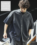 シャツ 半袖 LINEN COTTON V N...の詳細画像5